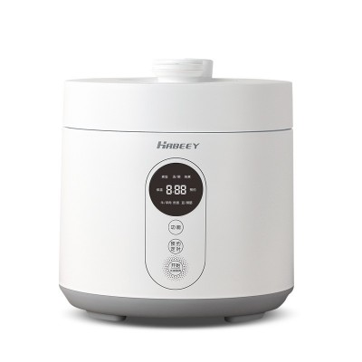 Habeey电压力锅家用迷你全自动多功能高压锅煮饭煲汤炖2.5L陶瓷釉图5