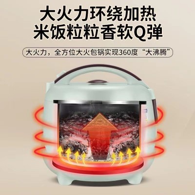严选正半球迷你电饭煲家用小型1-4人5-6多功能智能预约蒸 煮电饭锅图4