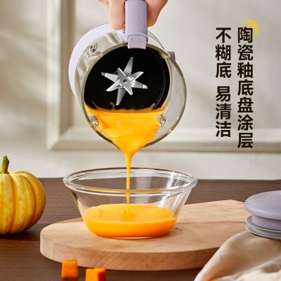 豆浆机家用全自动1一2人多功能料理机静音免过滤智能mini款破壁机图4