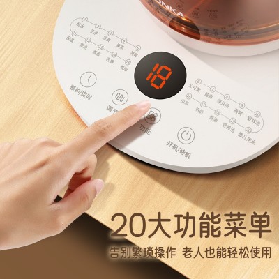 康佳养生壶 批发家用玻璃养生壶多功能烧水壶煎药煮茶器促销礼品图2