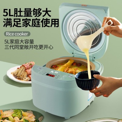 5L智能预约功能电饭煲家庭厨房电器电饭煲家用电饭锅礼品图2