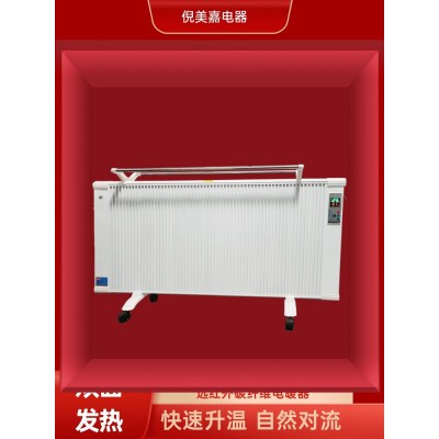 家用对流式智能变频220v电取暖器防水静音浴室两用电暖气立式速热图3
