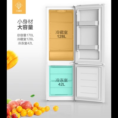 创维冰箱BCD-170 170升小型双门冰箱家用两门小冰箱迷你图3