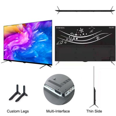 电视65英寸75 85 100寸液晶电视wifi智能语音4K网络宾馆ktv电视机图2