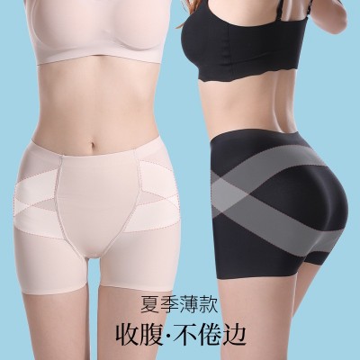 盒装收腹裤卡卡同款芭比裤平角提臀裤无痕塑身收腹内裤安全裤7030图5