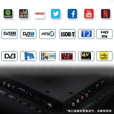 外贸smart tv智能电视防爆电视机32/43/50/55/65/75/85/98寸图3