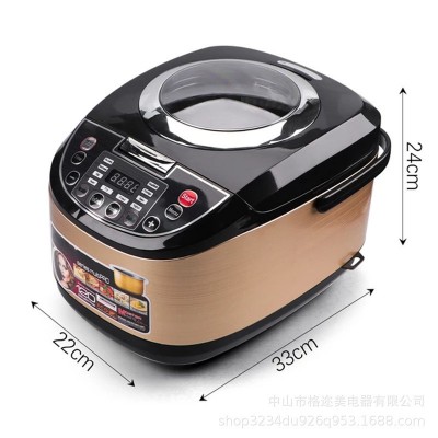 智能电饭煲5L天窗款大容量电饭煲多功能豪华电饭煲电器不粘锅礼品图5