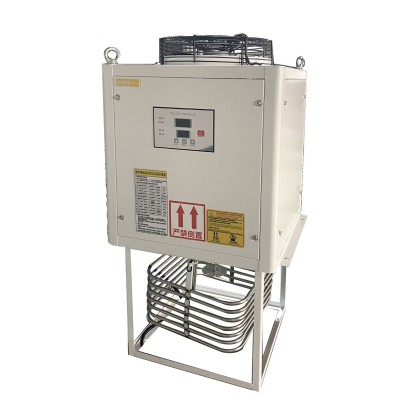 不锈钢盘管浸入式油冷机水冷机2500W 带杂质油槽水槽精确控温图5