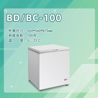 海雪冰柜商用大容量雪糕柜冷藏柜冰箱卧式冻肉速冻厨房家用冷冻柜图5