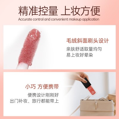 液体腮红水润持妆哑光提亮晒红胭脂无logo单色腮红跨境彩妆批发图3