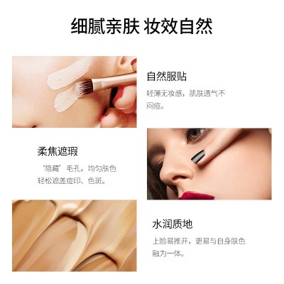 跨境粉底液遮瑕持久不脱妆欧美哑光控油粉底膏防水防汗粉底液批发图3