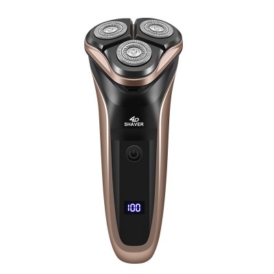 110V-220V凌科2024新款9288三刀头USB充电线充电式刮胡刀图5