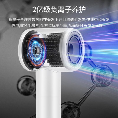 高速吹风机负离子不伤发家用静音恒温护发速干电吹风大功率 吹风机图4