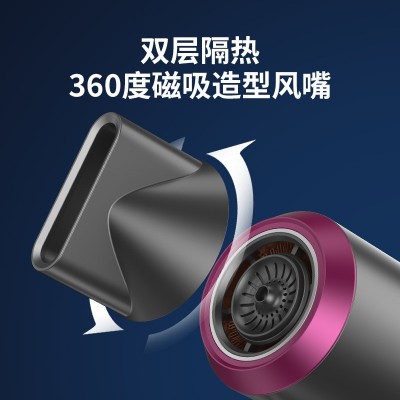 VIDIRE高速吹风机负离子护发电吹风筒数显理发店男女士专用速干图4