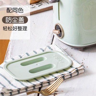 小熊烤面包机DSL-C02W1 家用片多功能早餐机小型多士炉加热吐司机图3