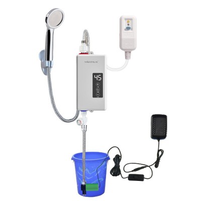 即热式洗澡神器租房工地宿舍洗澡机变频恒温淋浴器农村家用热水器图2