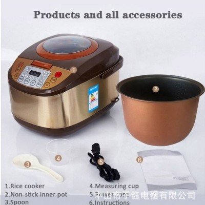 English skylight rice cooker 5L capacity 天窗电饭煲厂家批发图2