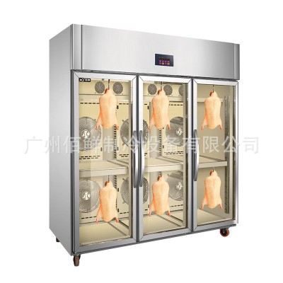 商用晾鸭柜烤鸭风干柜 烧鸭烧腊烧鹅智能鸭胚吹干柜 除湿保鲜柜图5