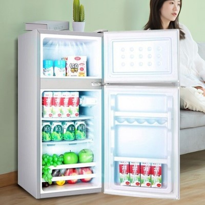 志高跨境电商家用双门迷你小型冷藏冷冻大容量保鲜宿舍租 房电冰箱图4