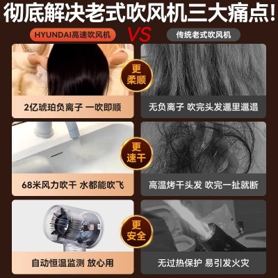 严选璐瑶高速吹风机 家用负离子吹风机不伤发电吹风大功率 发廊图3