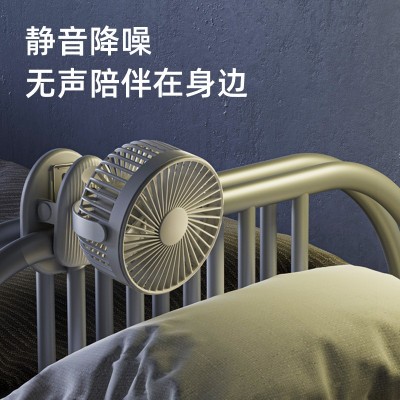 新款usb手持风扇迷你便携式桌面充电小风扇折叠数显香薰小电风扇图4