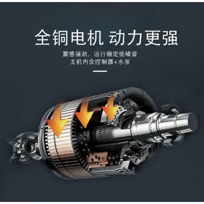建筑工地围挡喷淋造雾机除尘器围墙喷淋喷雾设备图2