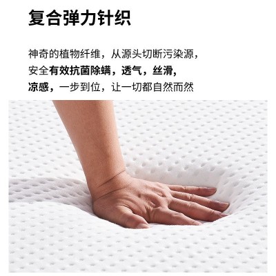 跨境卷包盒子记忆棉床垫酒店民宿独立弹簧可压缩家用乳胶床垫批发图4