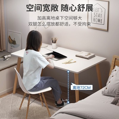 电脑桌台式出租屋简易桌子女生卧室办公桌书桌学生家用学习写字桌图2