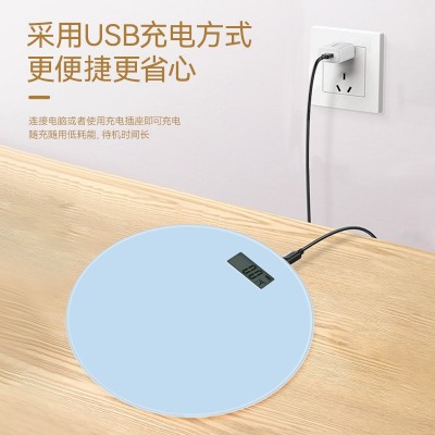 厂家直供家用电子秤人体健康秤USB可充电体重秤精准体脂秤批发图2