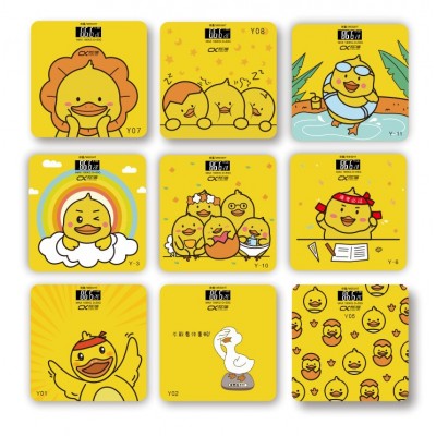 人体秤礼品秤体重秤批发电子秤纯色体重外贸秤厂家方形钢化玻璃秤图2