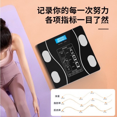 智能家用精准体脂称体重秤人体秤充电电子秤测脂肪体重计批发图3