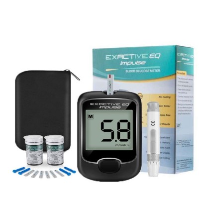 EXACTIVE EQ IMPULSE外贸出口血糖仪高血糖测量仪带血糖 测试纸图3