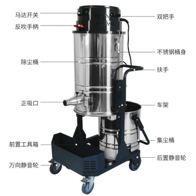 艾特洁环保工厂用吸尘器强力吸尘设备工业级图2