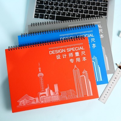 A4设计师量尺专用本 加厚室内全屋测量本手绘量尺寸记录本量房本图2