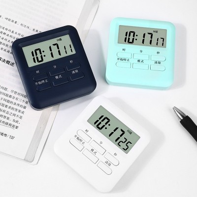厨房计时器学生震动款定时器考研电子倒计时秒表学习美容定时闹钟图3