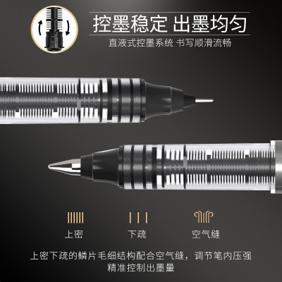 白雪155 166直液式走珠笔图4
