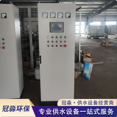 冠淼达 PLC恒压供水变频控制柜 供水设备触摸屏启动柜图4