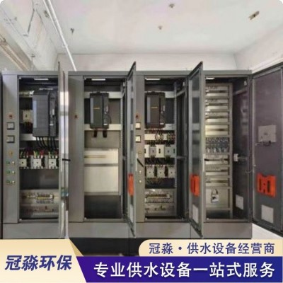 冠淼达 PLC恒压供水变频控制柜 供水设备触摸屏启动柜图5