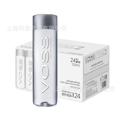 VOSS芙丝天然矿泉水弱碱性水饮用水国产330ml*24瓶塑料瓶整箱批发图3