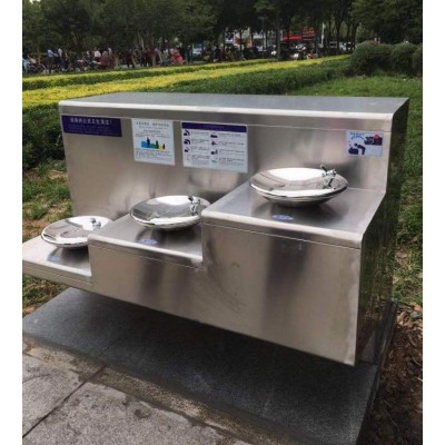 公园饮水台 304不锈钢饮水平台 商用直饮水设施 非标定做图4