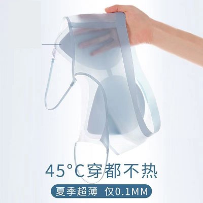 冰丝无痕内衣女夏薄款大胸显小胸罩细肩带美背运动背心式文胸聚拢图2