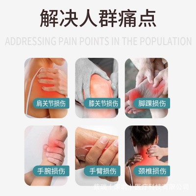ziree跨境亚马逊红关节带发热敷护腰电加热光疗理疗带LED24 pcs图4