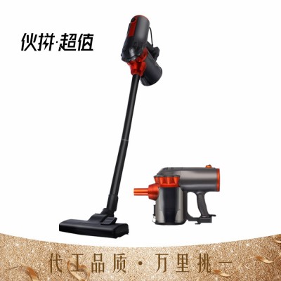 新款跨境小型家用手持吸尘器 定制多功能床上除尘强力棒式吸尘机图3