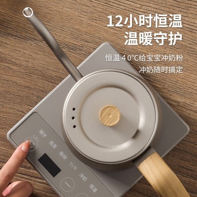 跨境烧水壶家用泡茶专用功夫茶细长嘴控温保温一体恒温电 热水壶图3