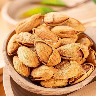 松园山庄巴旦木袋装奶香味薄壳大颗粒坚果零食盐焗味杏仁图3