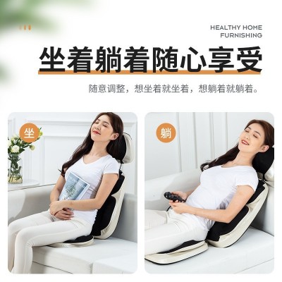 索隆按摩椅多功能颈椎腰部背部颈部全自动揉捏小型按摩靠垫图2