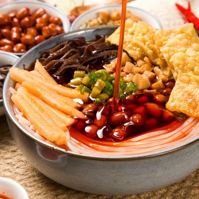 柳江人家麻辣螺蛳粉批发330g*1袋广西柳州特产螺狮粉一件代发图2