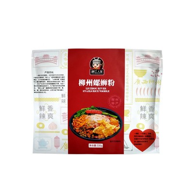 柳江人家柳州螺蛳粉批发330g*1袋 广西柳州特产螺狮粉一件代发图5