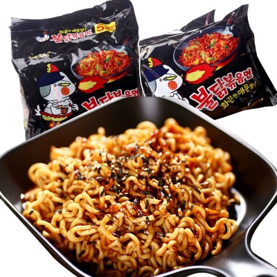 韩国进口 三养火鸡面超辣鸡肉拌面奶油芝士火鸡面速食方便 面批发图3