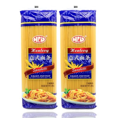 康力意大利面条意面4#直条意粉500g意大利粉速食儿童家用套装组合图5